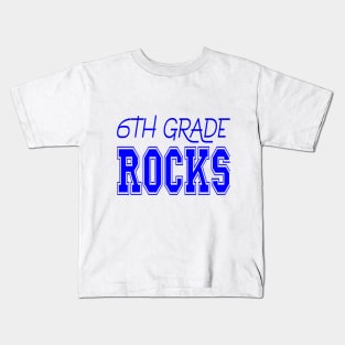 6th Grade Rocks Kids T-Shirt